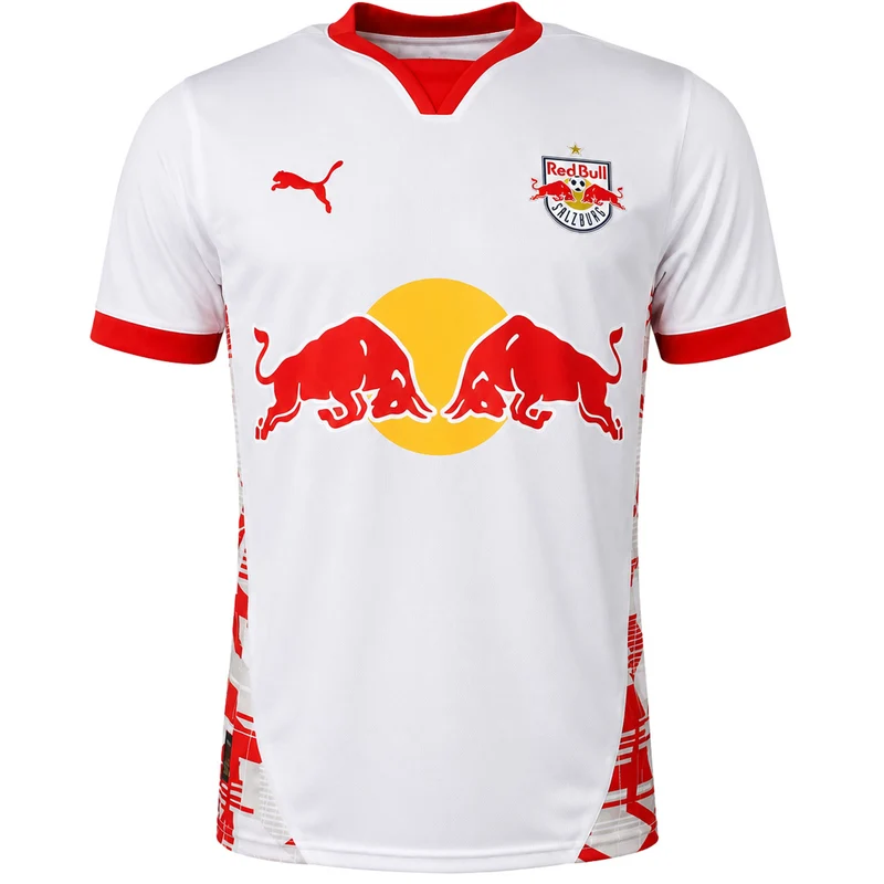 Puma Red Bull Salzburg Mens White Home Replica Jersey M
