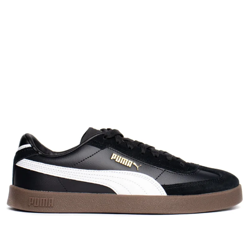 Tênis Feminino Puma Club II Era Casual Preto/Marrom - 34