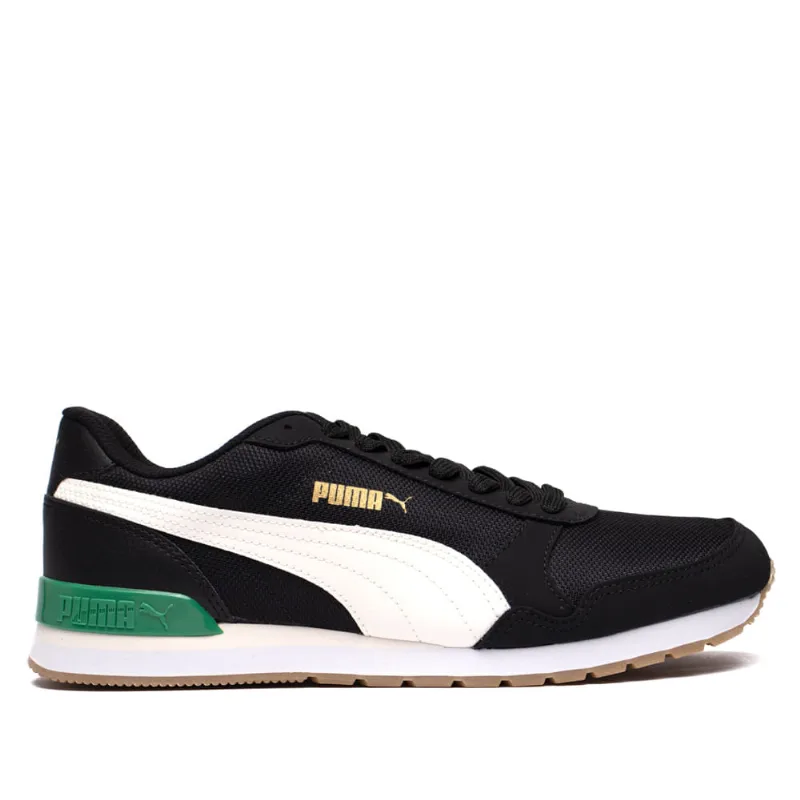 Tênis Masculino Puma ST Runner V2 Preto/verde - 43