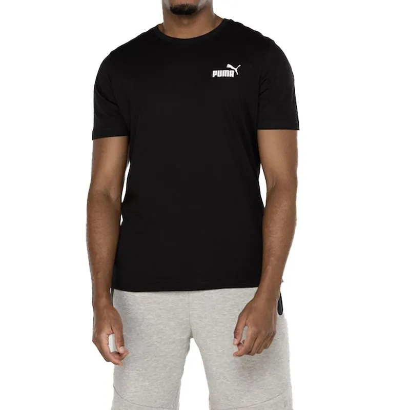 Camiseta Puma Masculina Algodão 100% Com Logo Pequena