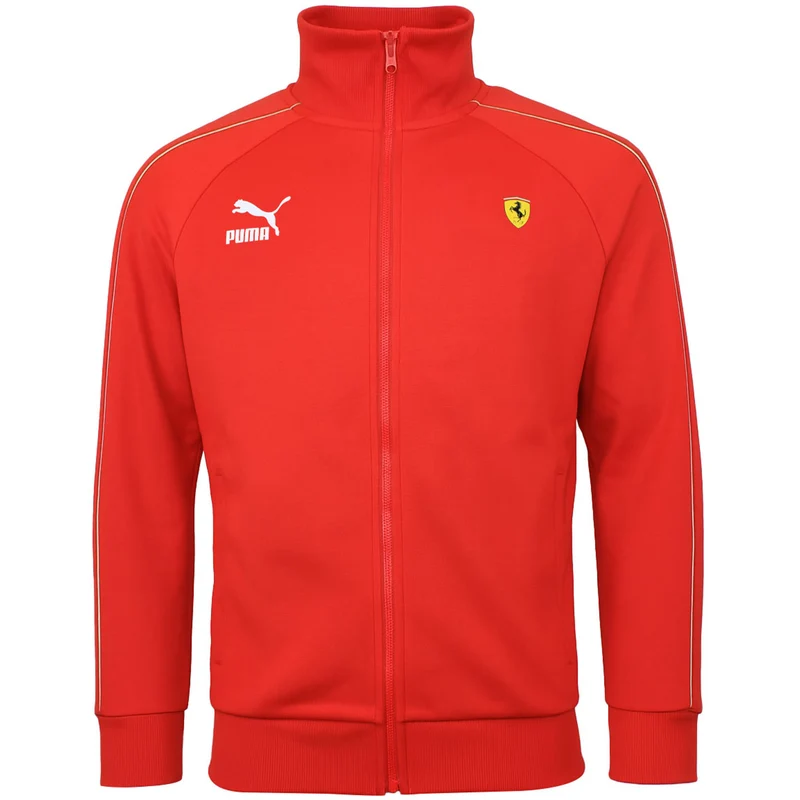 Puma x Scuderia Ferrari Race Iconic Mens Red Track Jacket M