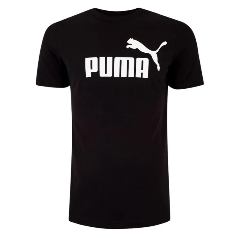Camiseta Puma ESS No.1 Logo Tee Infantil 7/8A / Preto
