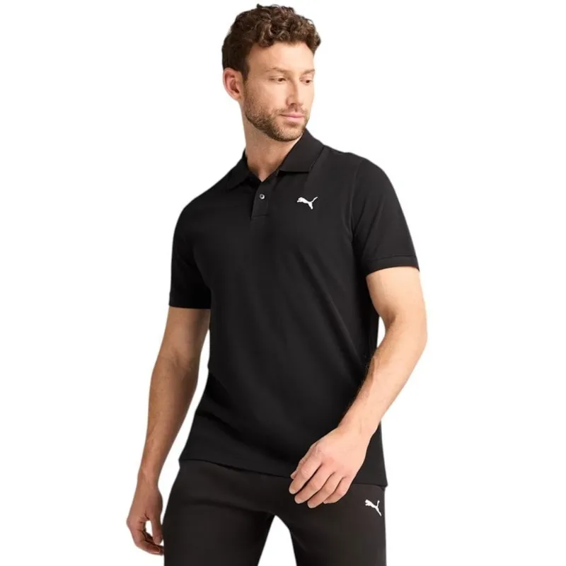 Camisa Polo Essentials Pique Masculina M / Preto