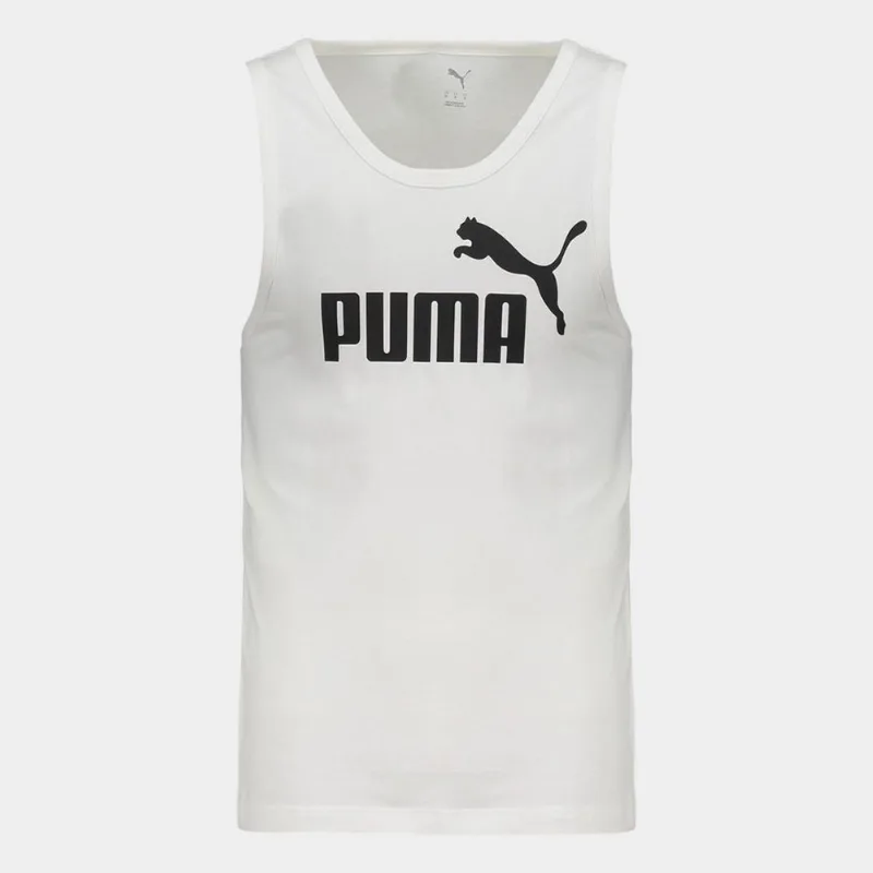 Regata Puma n. 1 Logo Tank Masculina - Masculino - Branco