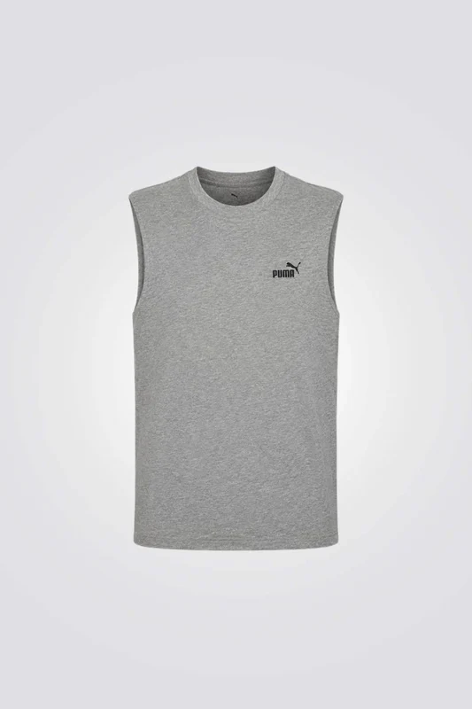 גופייה עם לוגו לגברים | פומה MEDIUM GREY / L