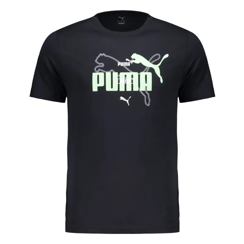 Camiseta Masculina Casual Puma Preto GG