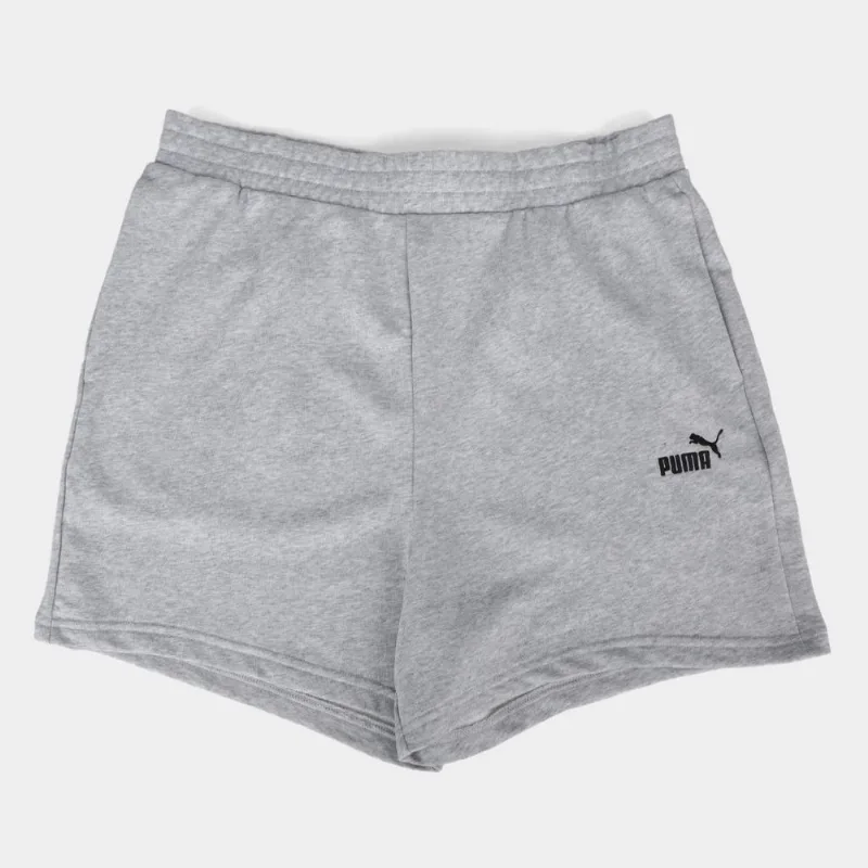 Shorts Puma Essential 5" Feminino - Feminino - Cinza