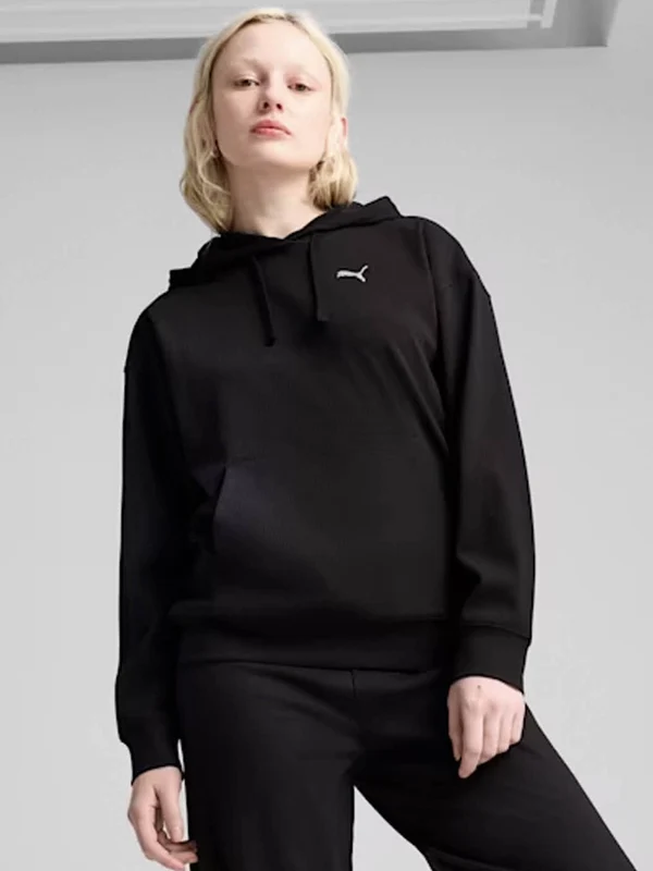 FELPA CAPPUCCIO ESS ELEVATED RIB XS