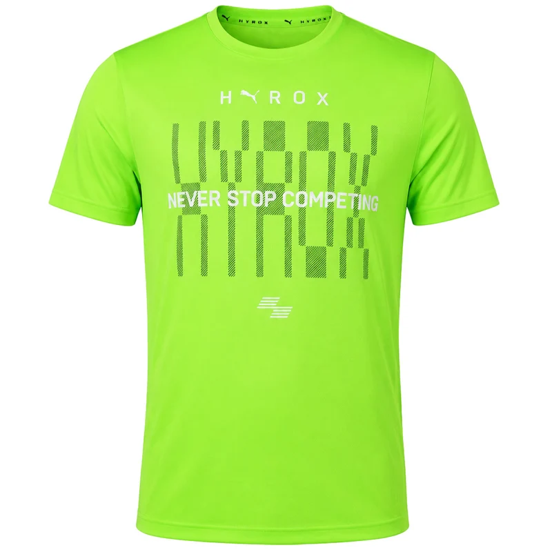 Puma x HYROX Tad Mens Green T-Shirt L