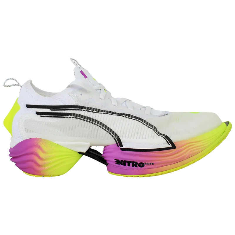 Puma Fast-R Nitro Elite 2 Mens White Running Shoes 6