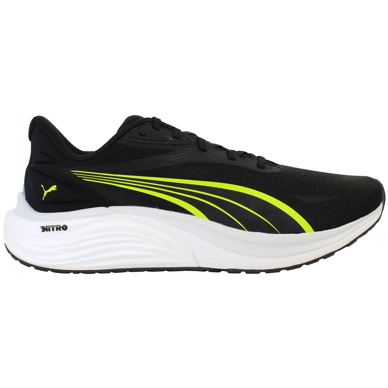 Puma Electrify Nitro 4 Mens Black Running Shoes 7.5