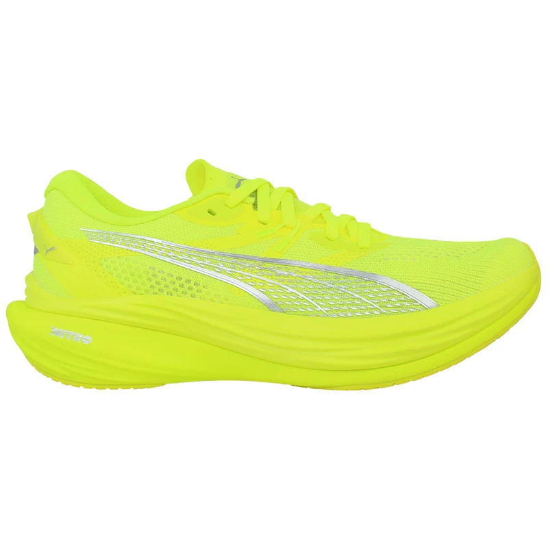 Puma Deviate Nitro 3 Womens Yellow Running Shoes 4