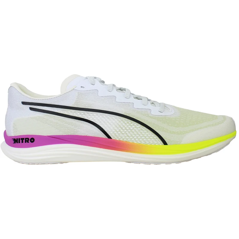Puma Propio Nitro Womens White Running Shoes 3.5