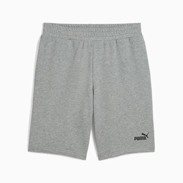 Puma Mens Essentials No. 1 Logo Men's 10" Shorts - Medium Gray Heather Medium Grey Heather / 4XL