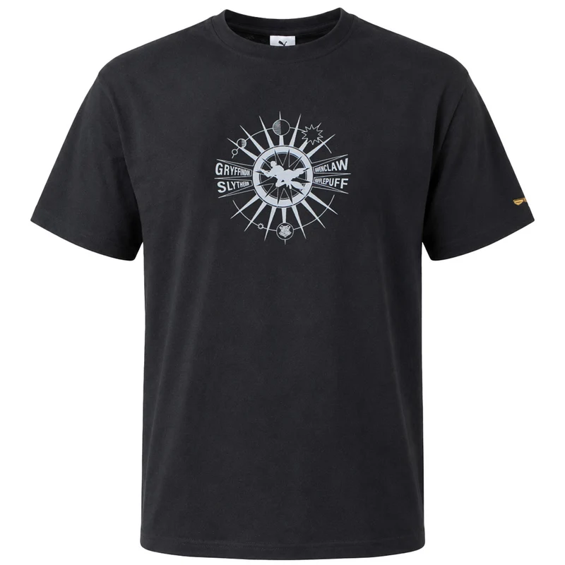 Puma x Harry Potter Oversized Mens Black T-Shirt S