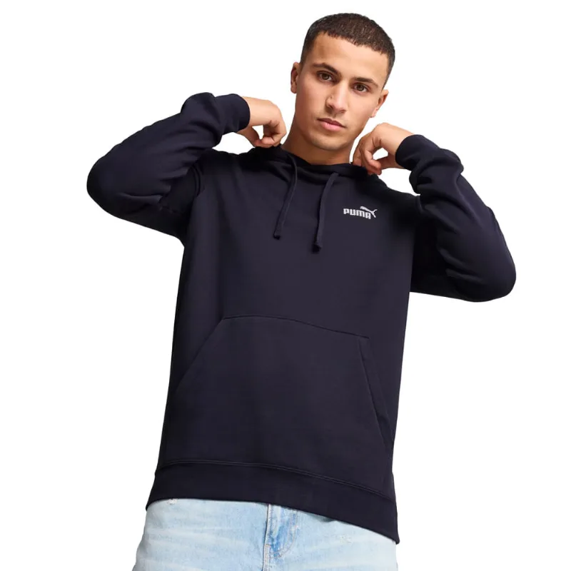 Moletom Masculino Puma ESS Nº1 Logo Capuz Azul Marinho - G
