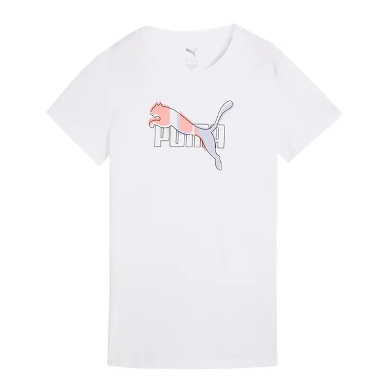 Camiseta Feminina Casual Puma Branco M