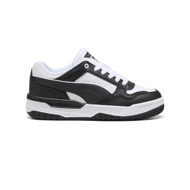 Zapatillas Puma Rebound Retro Sportstyle Jr Niños Moda Blanco