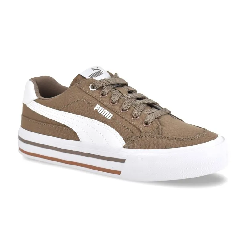 Zapatilla Puma Court Classic Vulc Fs Marrón Talle: 36.5 - Color: MARRON