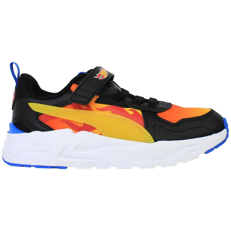 Puma Trinity Life Hot Wheels Kids Black Trainers 13k
