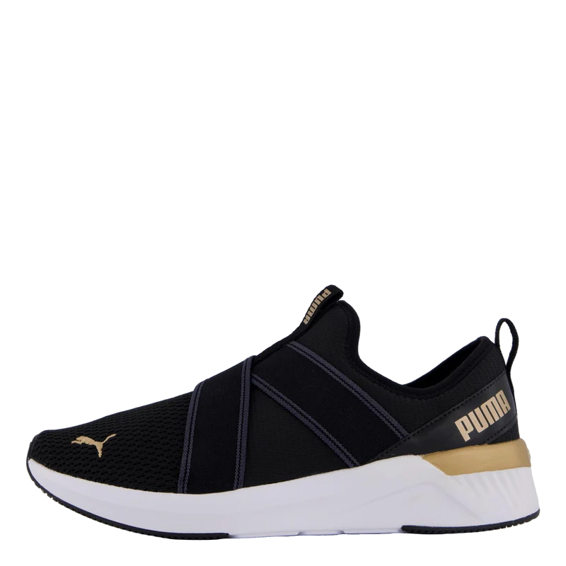 Softride Harli Slip On Wns Puma Black-puma White-puma Gol EU 38