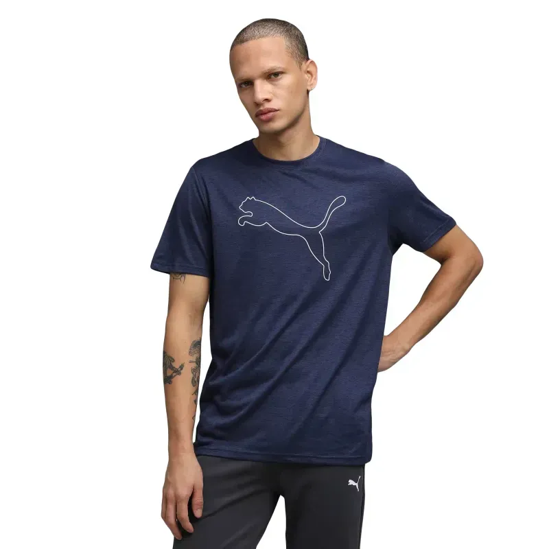 Playera Puma Entrenamiento TAD ESSENTIALS Heather Cat Hombre 525907 06 GD