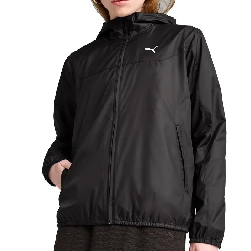 Jaqueta Puma Essentials Regular Windbreaker Feminina Preta PRETO - G