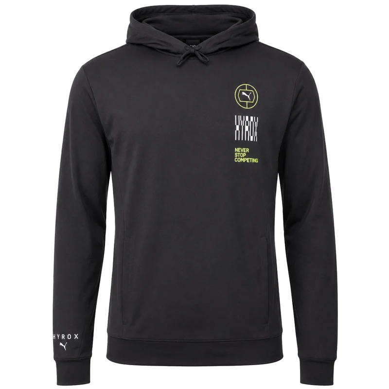 Puma x Hyrox Cloudspun Mens Black Hoodie XL
