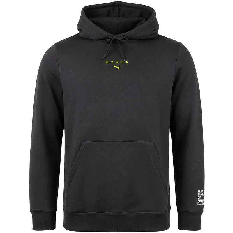 Puma x HYROX Heavyweight Mens Black Hoodie S