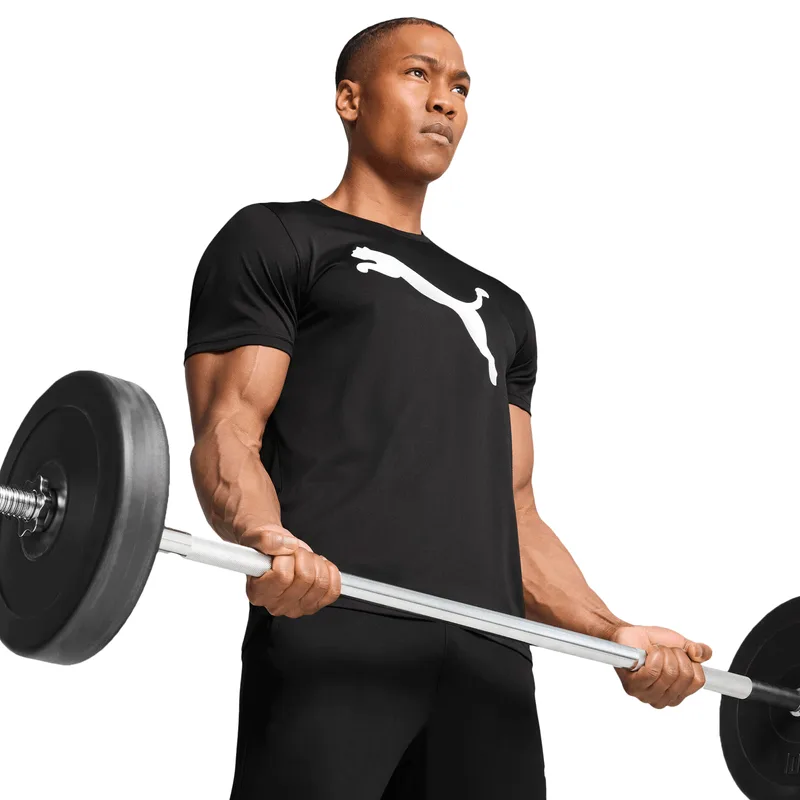 Playera Puma Entrenamiento TAD ESSENTIALS Solid Cat Hombre 525921 01 CH