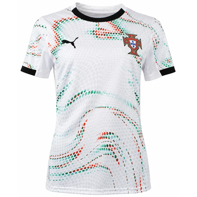 Puma FPF Portugal 2025 Replica Womens White Jersey S