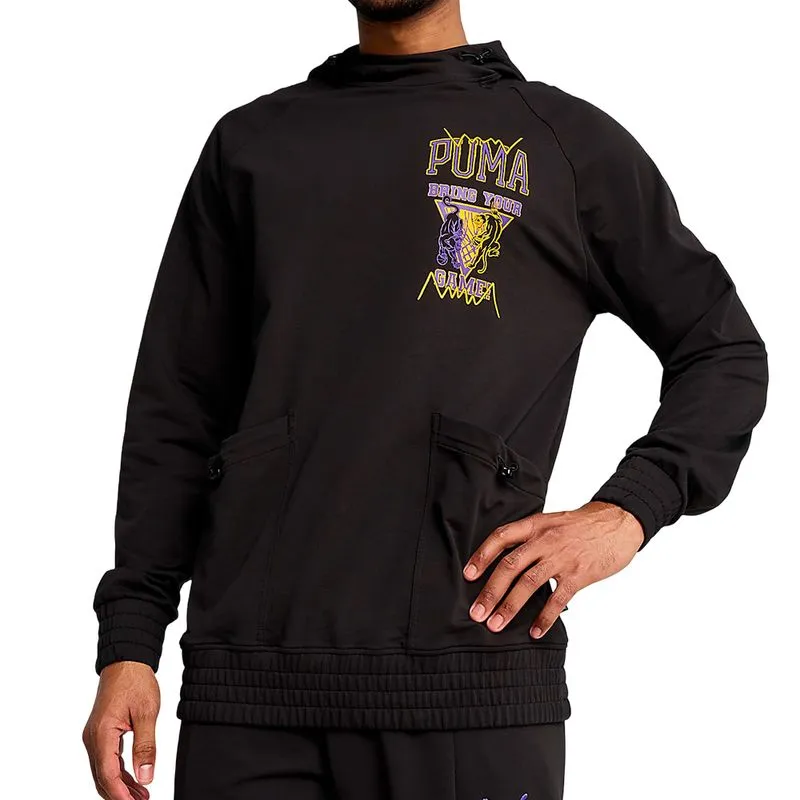 Buzo Puma Rival Rage Talle: L - Color: Negro