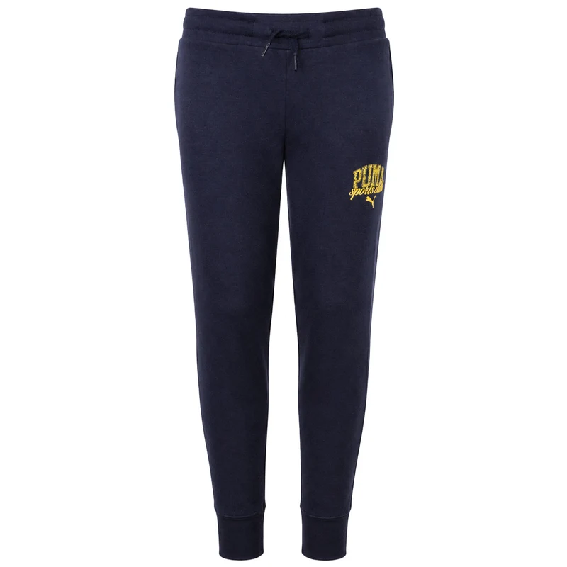 Puma Class Kids Navy Track Pants 5-6Y