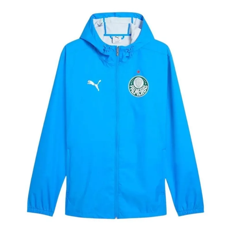 Jaqueta Puma Palmeiras All-Weather Training 2025 Masculina M / Azul