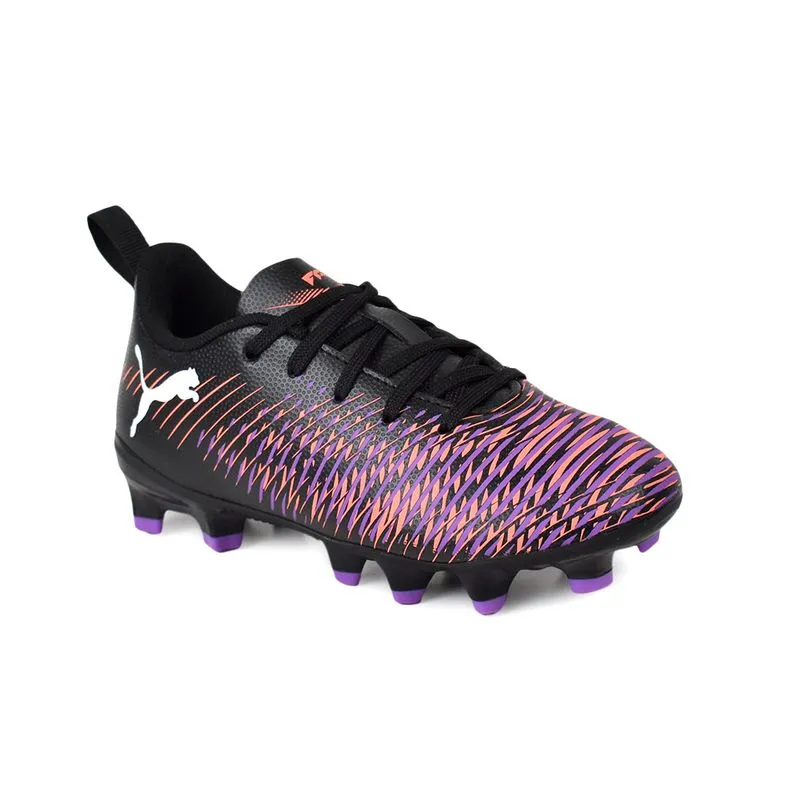 Botin Puma Future 8 Play FG/AG Talle: 36 - Color: Negro/Naranja