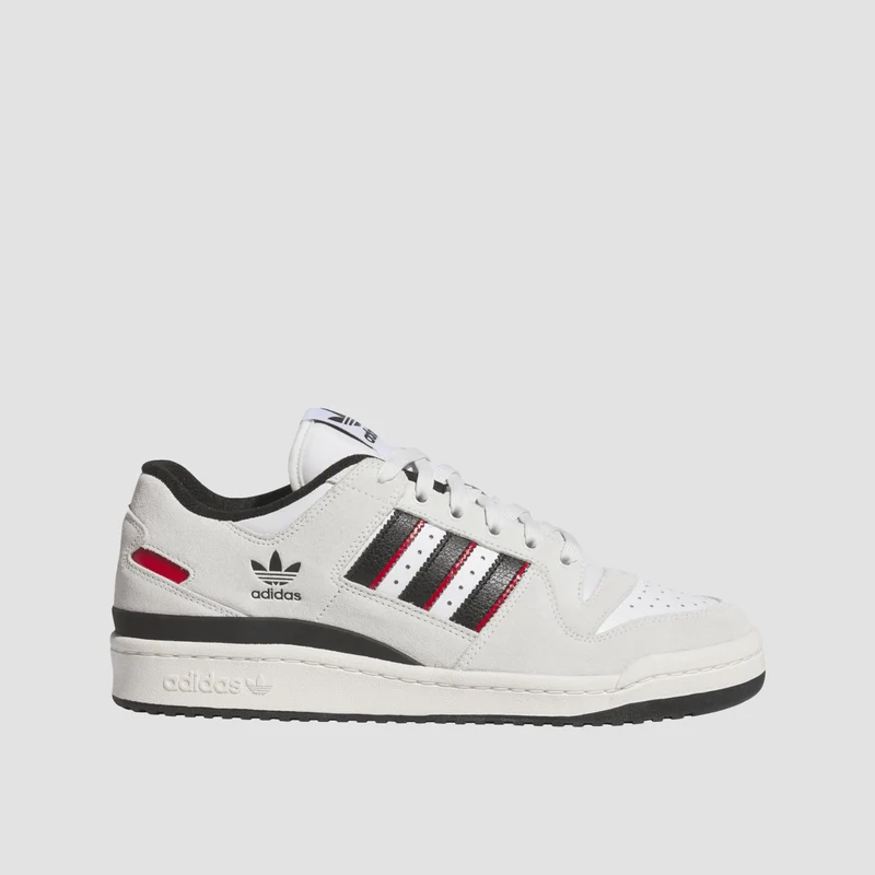 adidas Forum 84 Low ADV Shoes - Crystal White/Core Black/Better Scarlet 9.5uk / Crystal White/Core Black/Better Scarlet