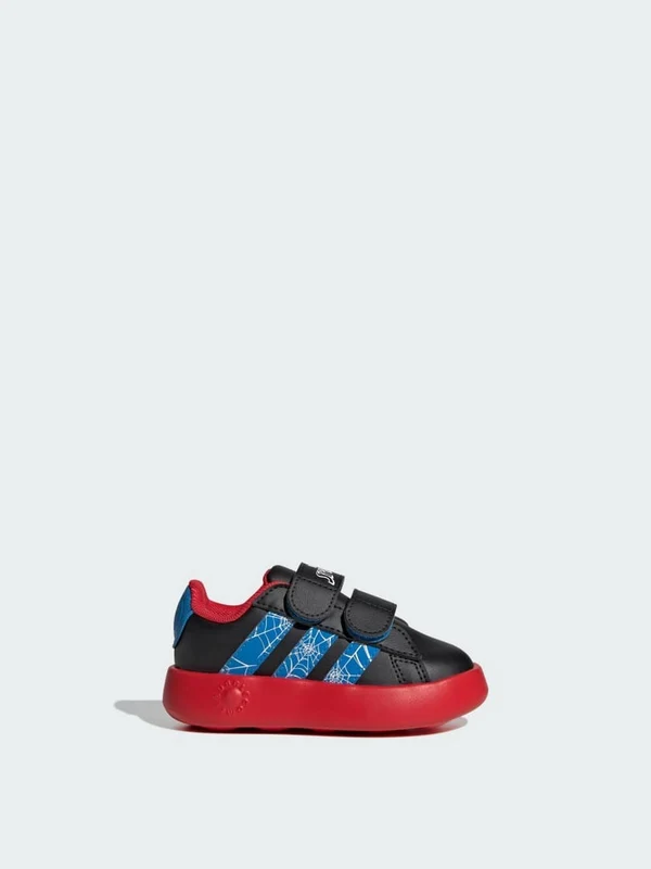 ADIDAS Grand Court Spider-Man Sneaker Con Strappo Bambino - JQ7828 Nero 22