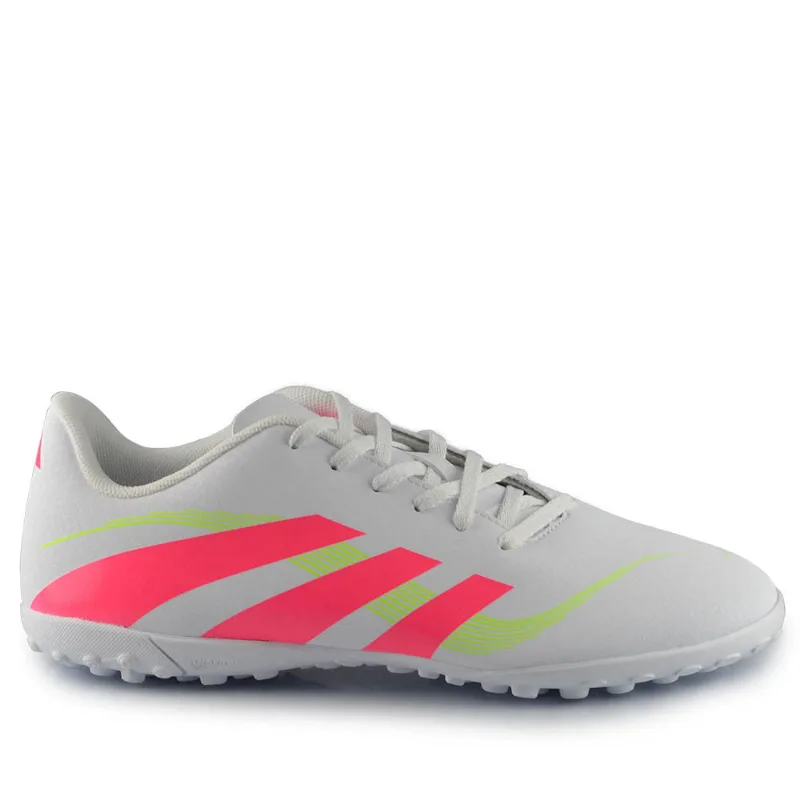 Chuteira Society Adidas Masculina Predator ID3883 WHITE/PINK/CLEM 39