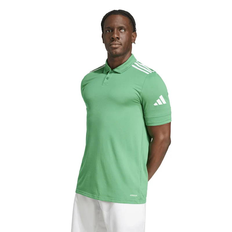 Polo Uomo Adidas Squadra25 Verde Bianco L