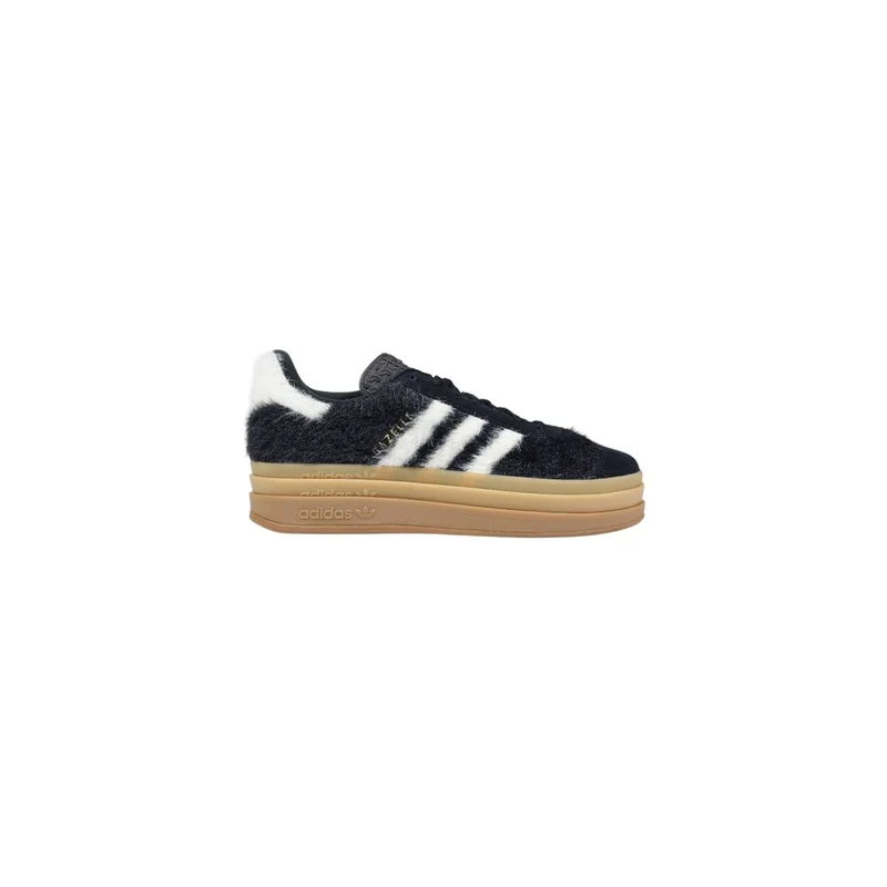 Adidas Originals Black Leather Platform Sneakers EU36/US6