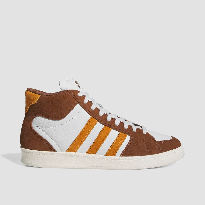 adidas Superskate Mid Top Shoes - Preloved Brown/Rustic Orange/Crystal White 10uk / Preloved Brown/Rustic Orange/Crystal White