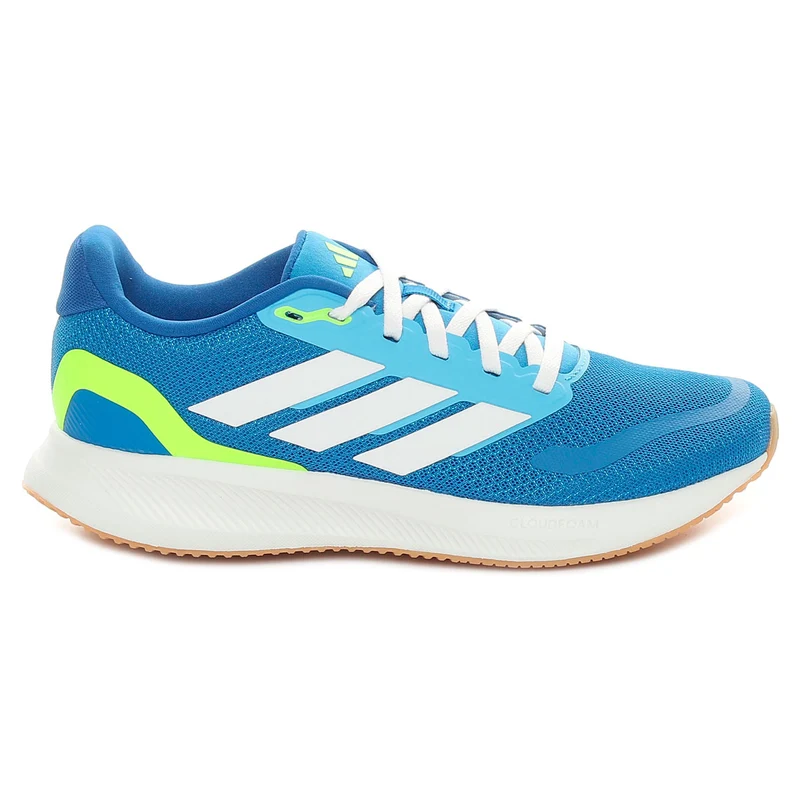 Scarpa Training Bambino Adidas Runfalcon 5 Blu Bianco 38