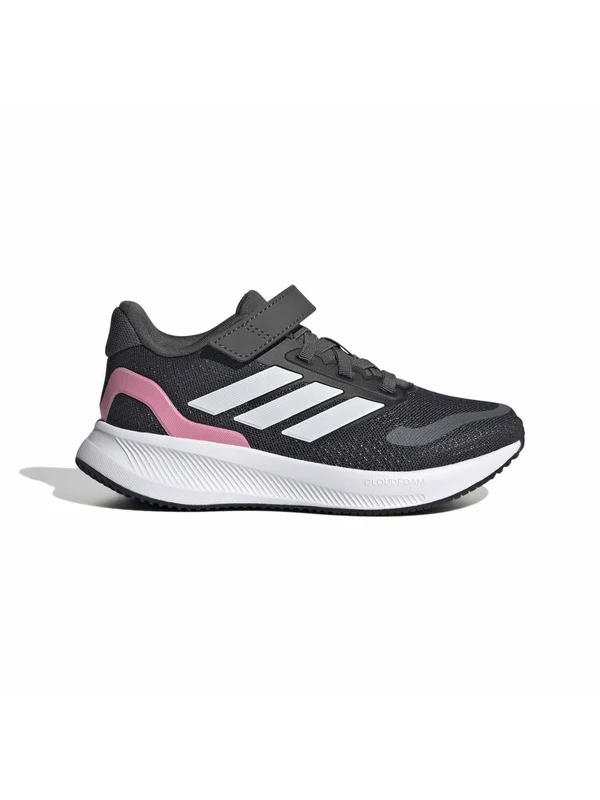 ADIDAS Runfalcon5 Sneaker Con Strappo Bambina - JQ8669 Grey/White/Pink 33