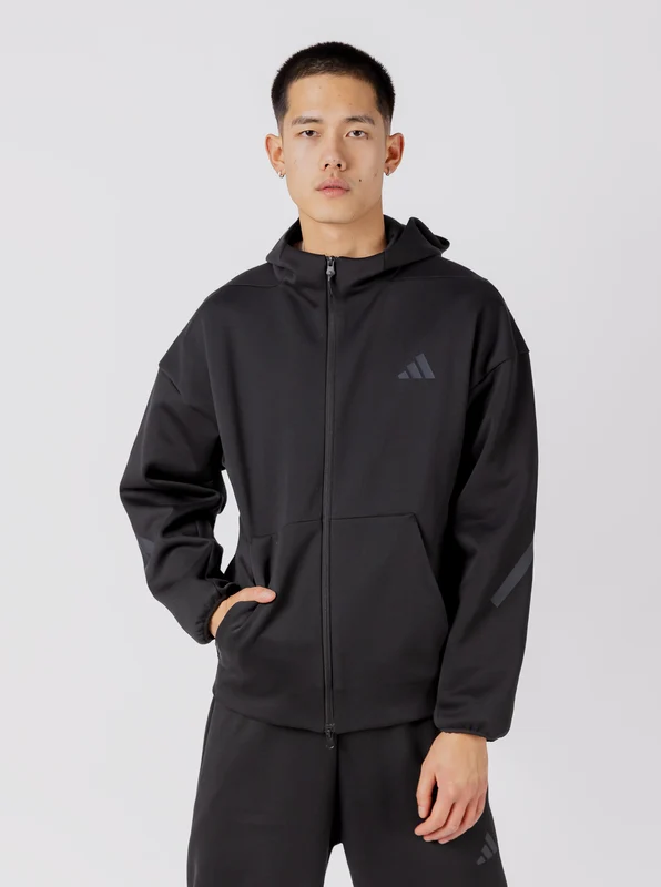 Z.N.E Full Zip Track Top BLK/BLK / XL