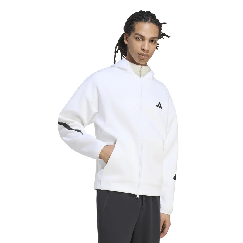 Felpa Uomo Adidas Z.N.E Bianco S
