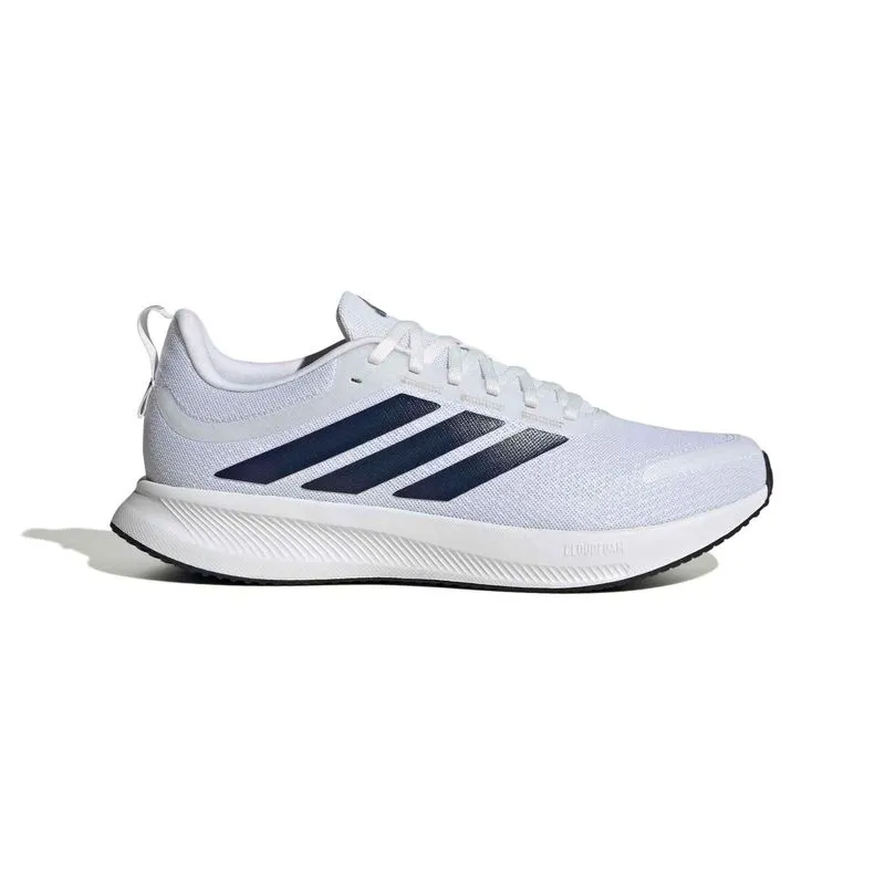 Tênis Masculino de Corrida Runblaze Adidas Branco e Azul Tênis de Corrida Masculino Adidas Runblaze, 41 BR