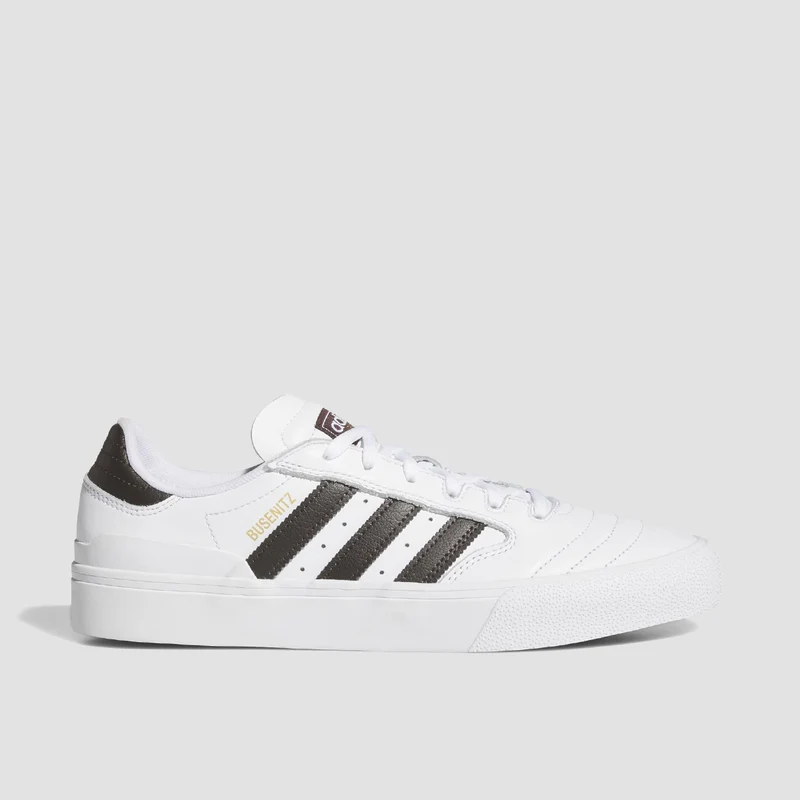 adidas Busenitz Vulc II Shoes - Ftwr White/Aurora Coffee/Gold Met. 9.5uk / Ftwr White/Aurora Coffee/Gold Met.