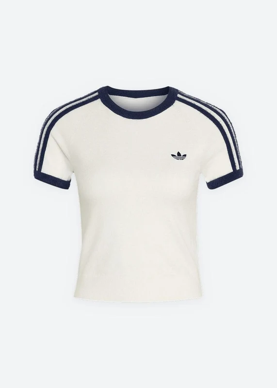 KNIT TEE - Cloud White L