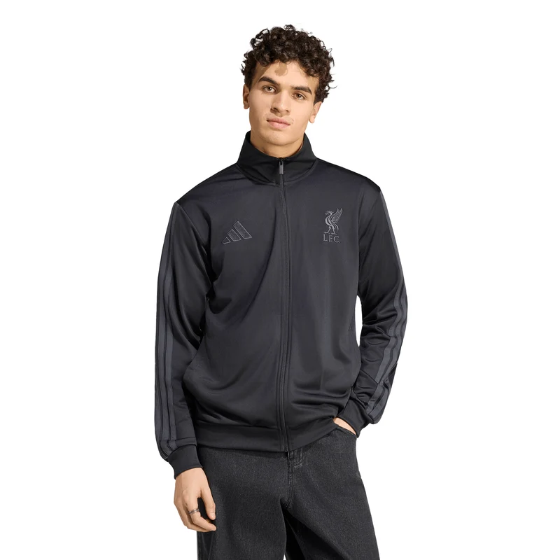 Liverpool Adidas Mens 26/27 DNA Track Top Black US S