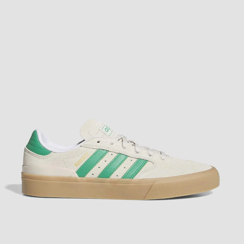 adidas Busenitz Vulc II Shoes - Alumina/Court Green/Gum4 10uk / Alumina/Court Green/Gum4